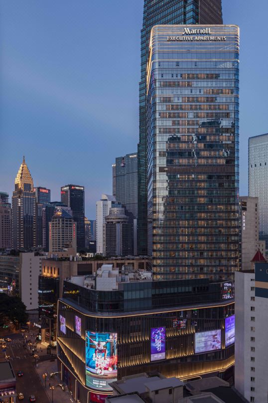 重庆万豪行政公寓酒店环境图