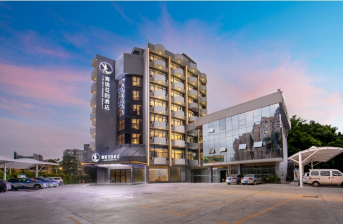 青语花园酒店(海雅缤纷城同乐南地铁站店)酒店环境图