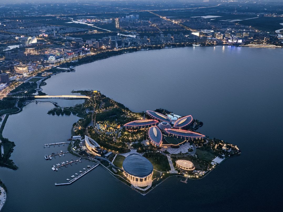 上海滴水湖洲际酒店酒店环境图