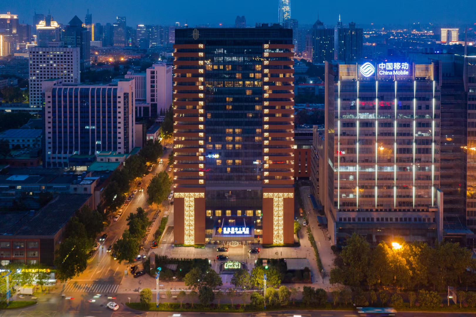 蓝海御华大饭店酒店环境图