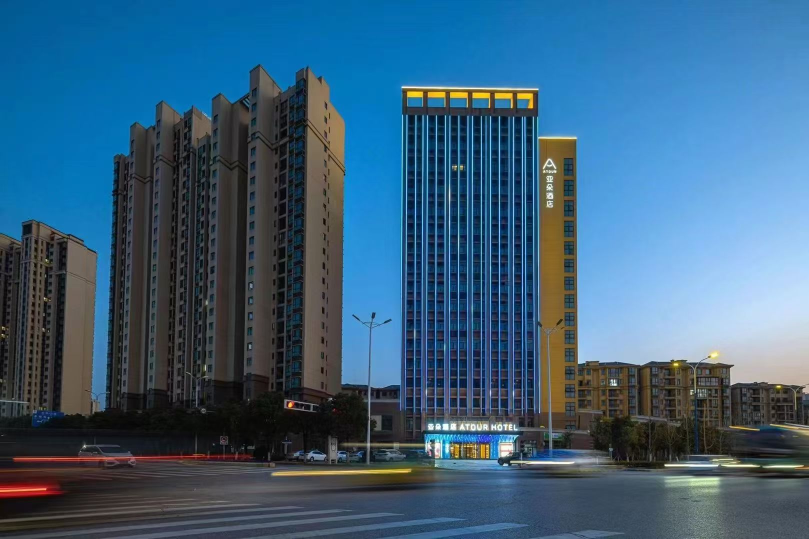 南昌西站亚朵篮球酒店酒店环境图