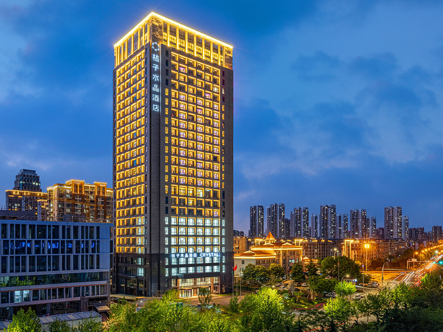 青岛金沙滩桔子水晶酒店酒店环境图