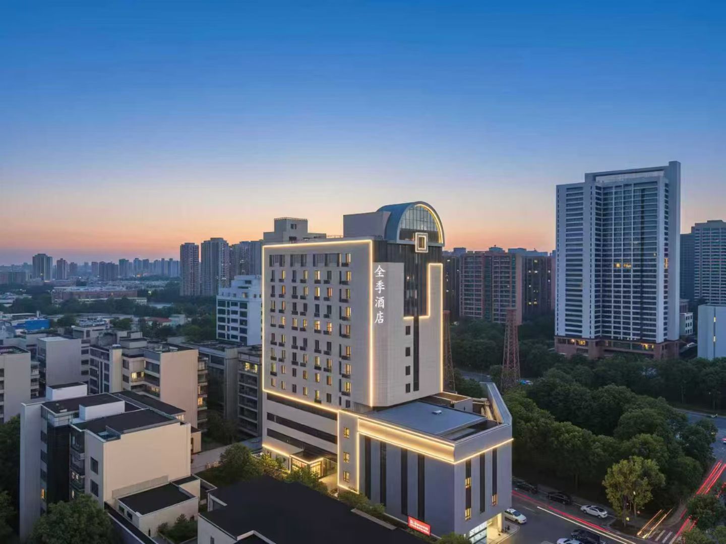 全季酒店(长沙中南大学铁道学院店)酒店环境图