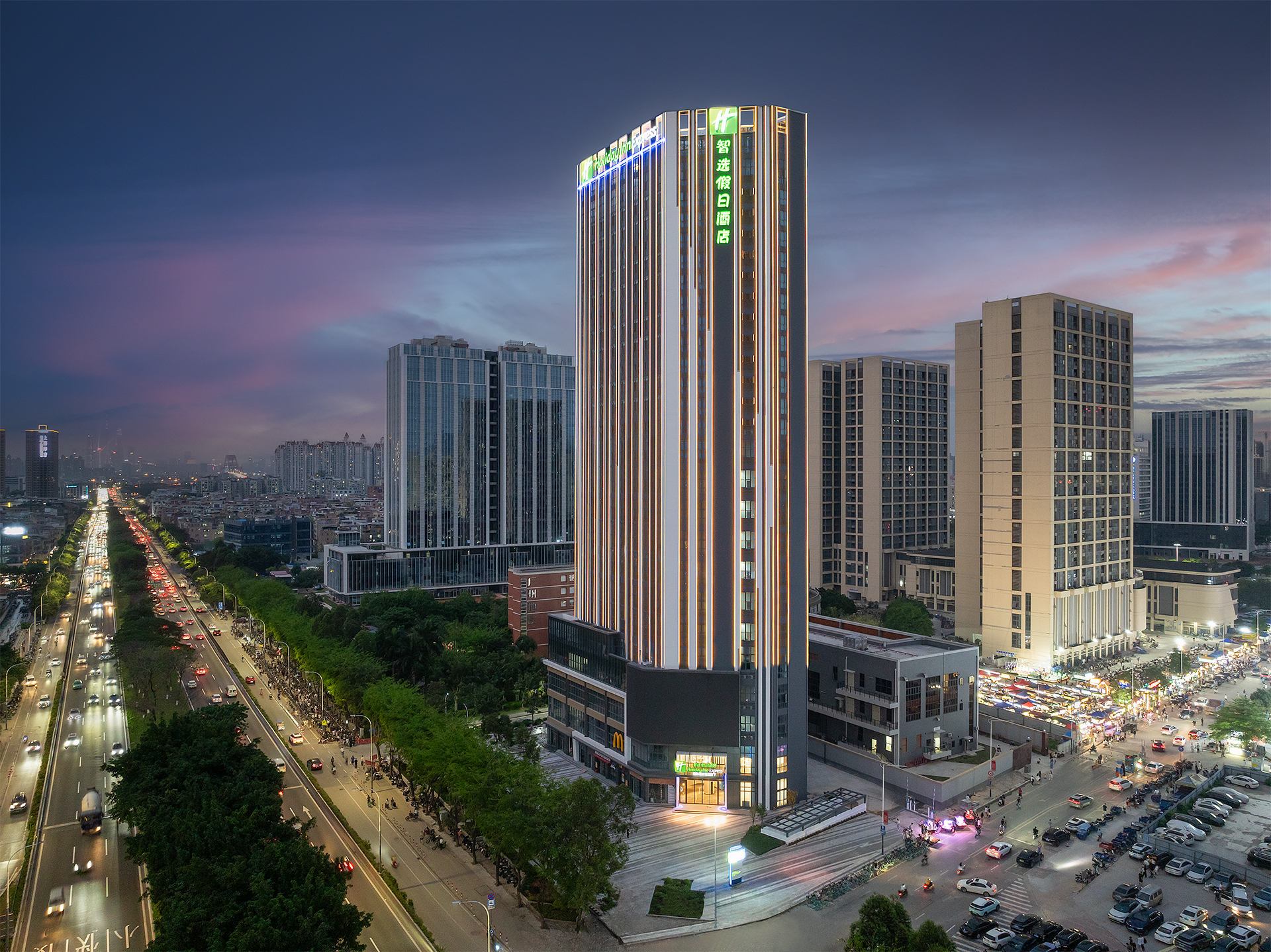 广州番禺长隆大石智选假日酒店酒店环境图